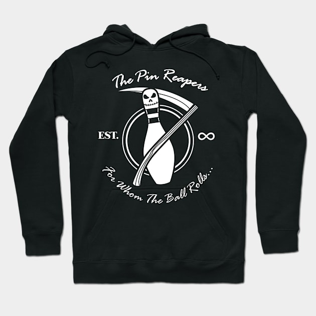 The Pin Reaper Hoodie by boltfromtheblue